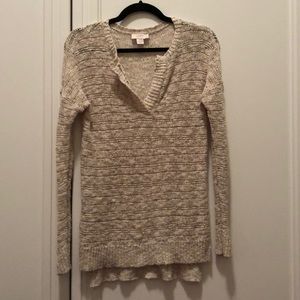 Beautiful oatmeal Loft sweater. Cream. Off white.